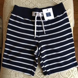 Janie and jack striped pull on boys shorts size 5